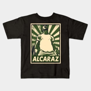 alcaraz tennis Kids T-Shirt